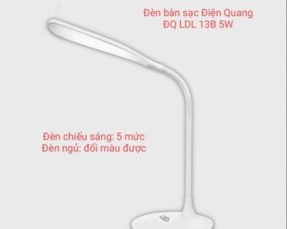 Đèn bàn sạc LED bảo vệ thị lực Điện Quang ĐQ LDL13B 5W 